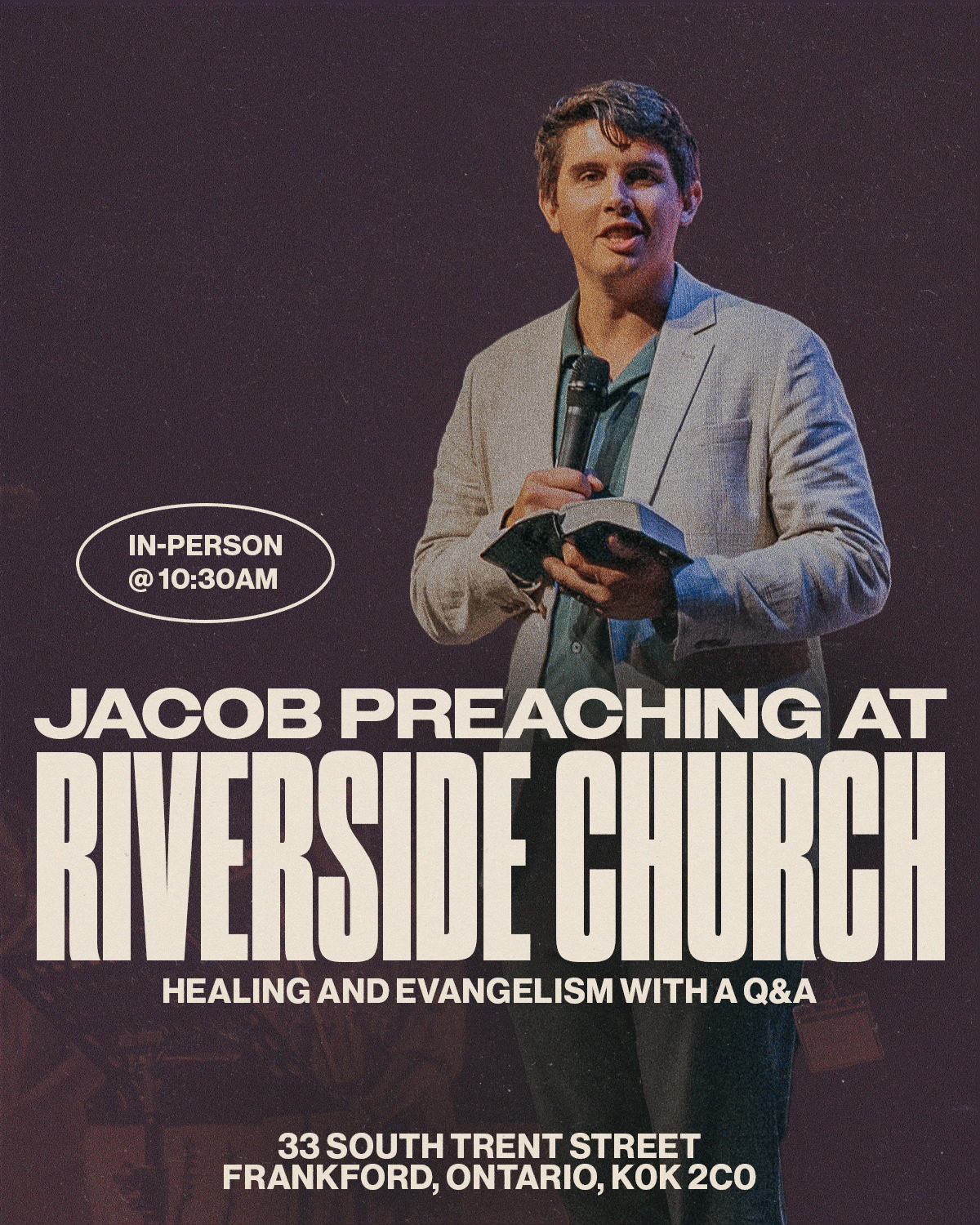 Jacob Speaking in Frankford
