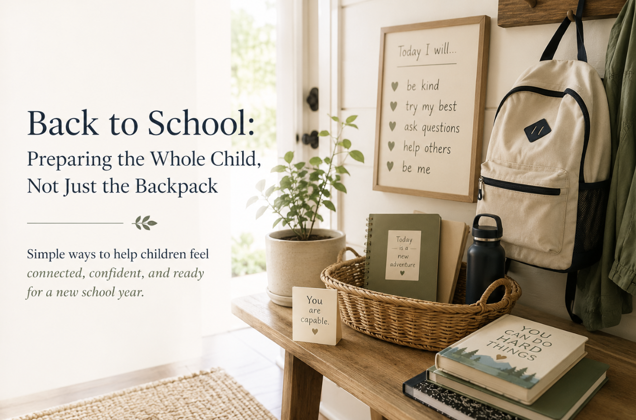 Back to School: Preparing the Whole Child, Not Just the Backpack