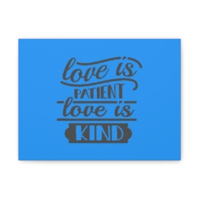 Love Is Patient