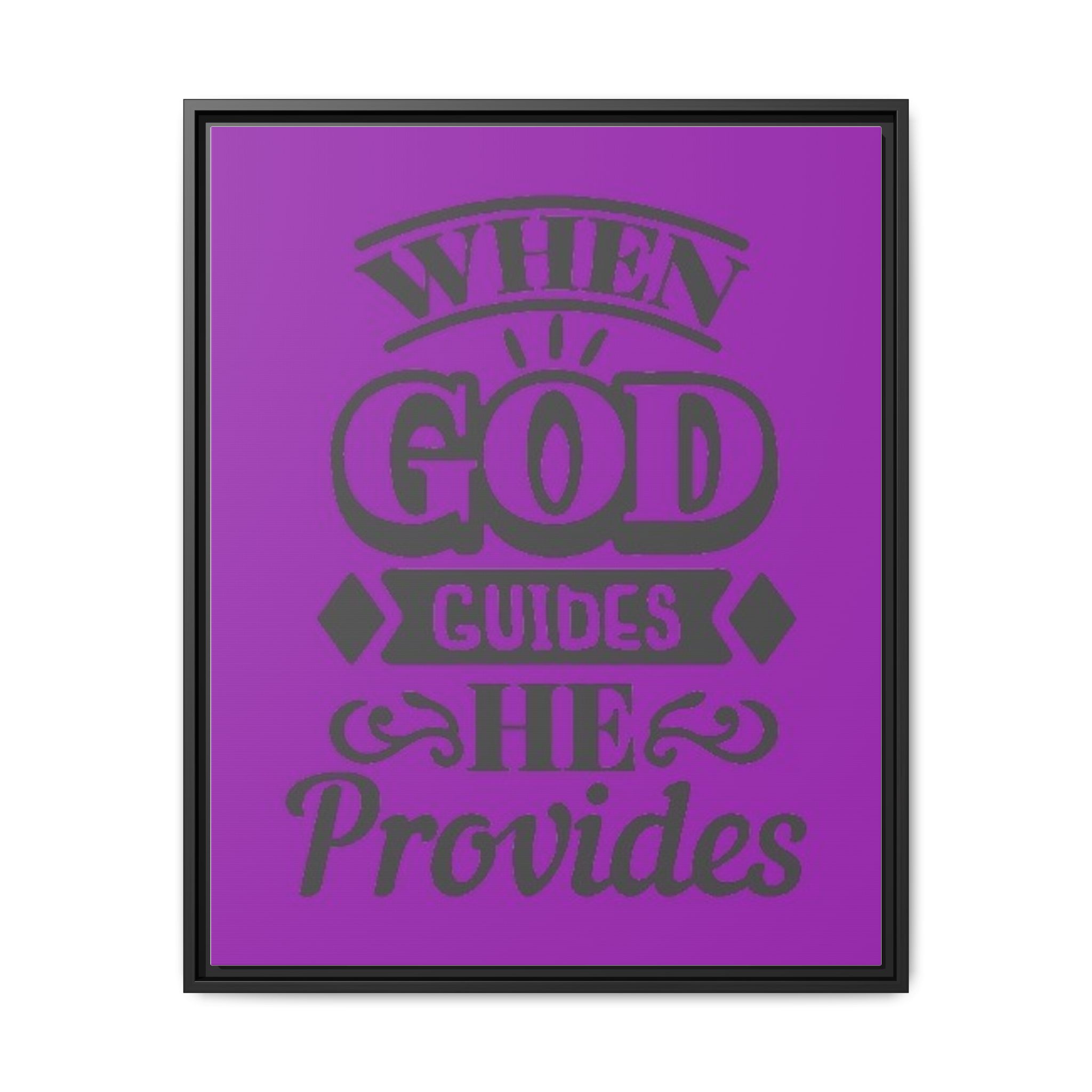 When God Provides