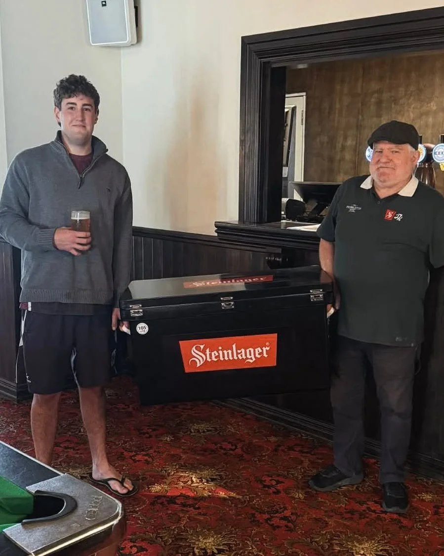 Well done, Ollie! 🍻

The proud new owner of a Steinlager Chilly Bin - perfect for keeping those brews icy cold this summer.