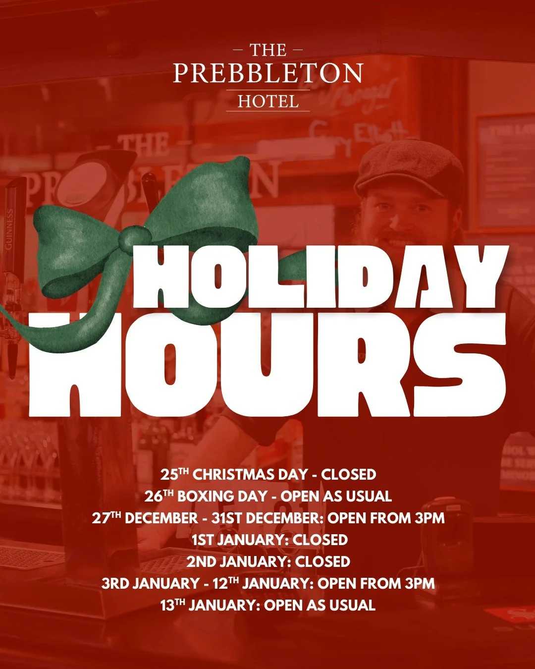 See you at the Prebbleton.