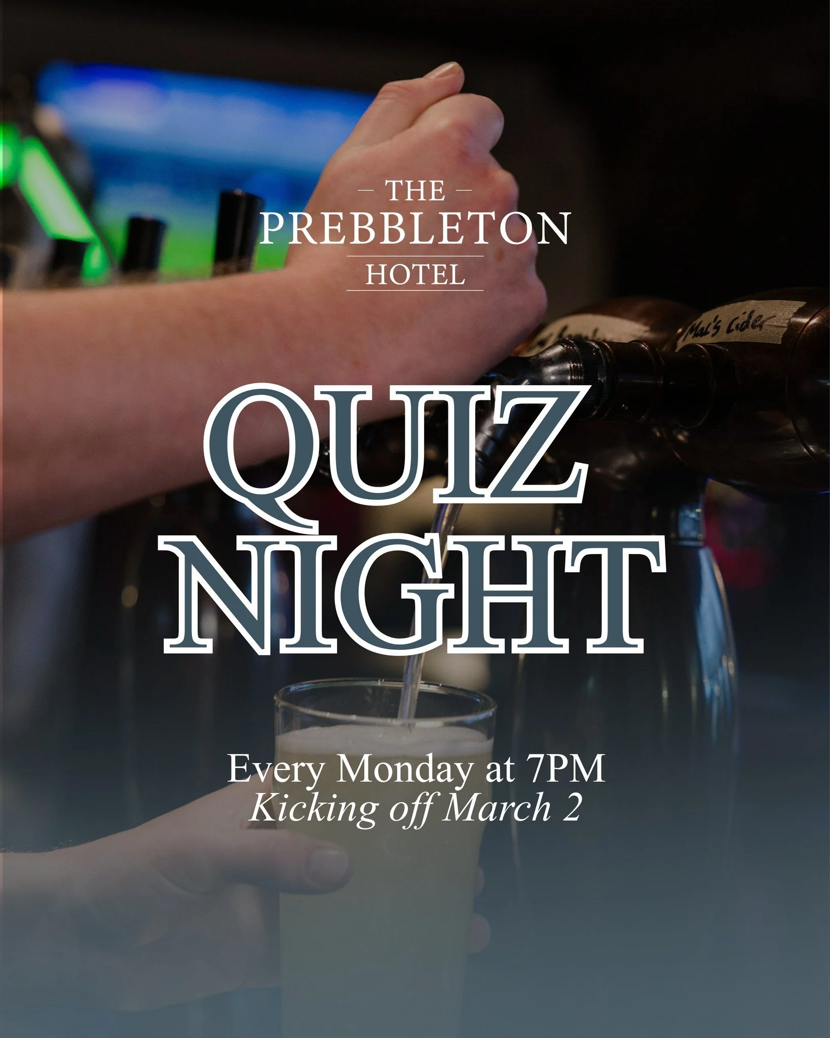 Sharpen your pencils and your wits!🧠

Our weekly pub quiz is officially here! Starting March 2, join us every Monday at 7pm for a night of trivia, banter, and bragging rights.

The best part? Our Monday $15 Chicken Schnitty deal is the perfect fuel 