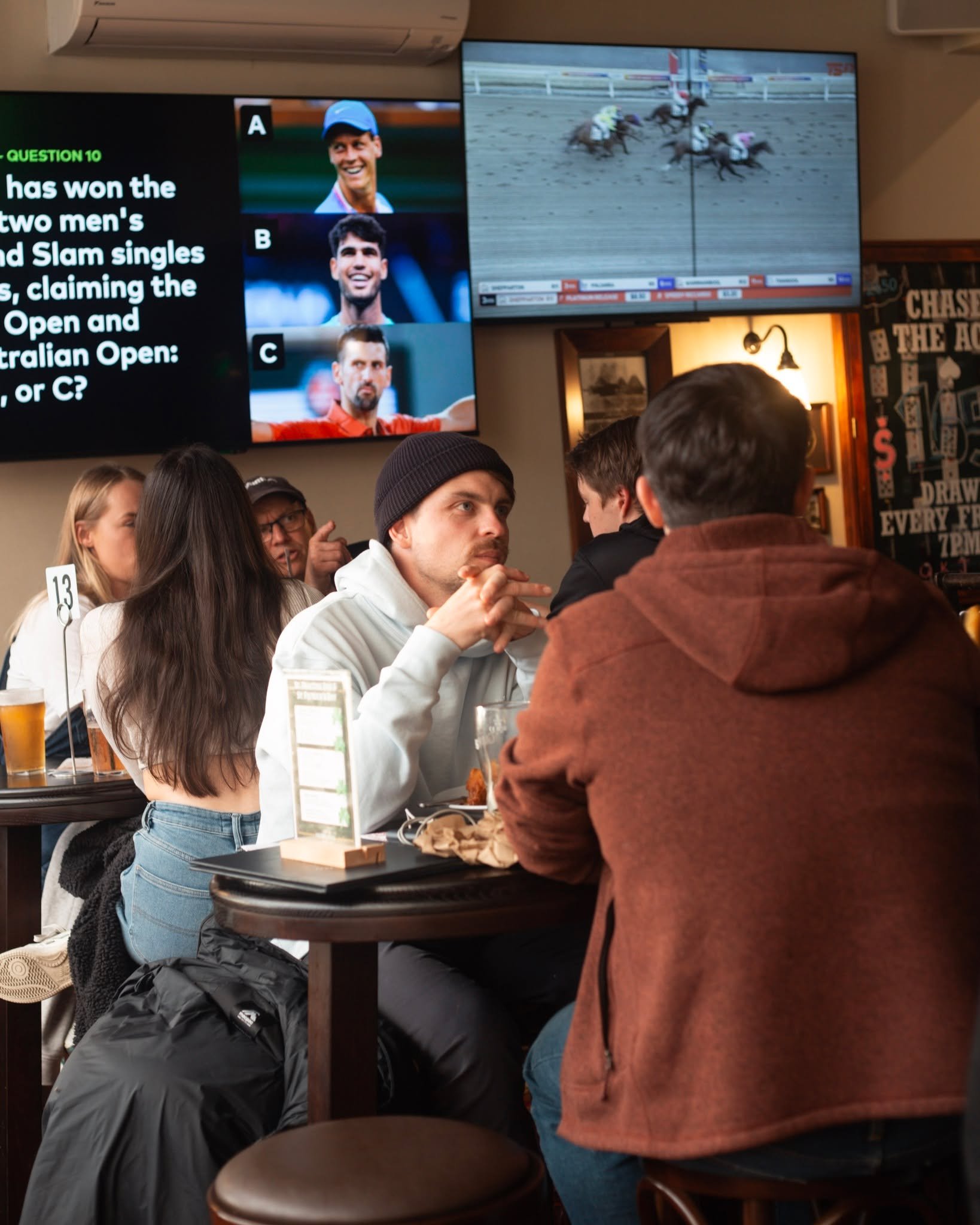 Our first quiz night went off with a bang!

Hot competition, cold pints, and a room full of sharp minds bringing their A-game. 🧠

The energy was high, the laughs were loud, and the rivalry (friendly, of course) was strong.

Round up your crew - we&r