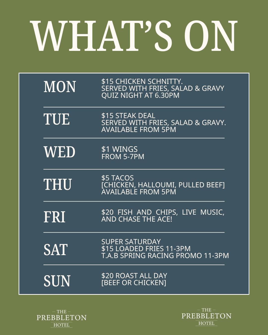 Saturday's just got Super. Make sure you join us.