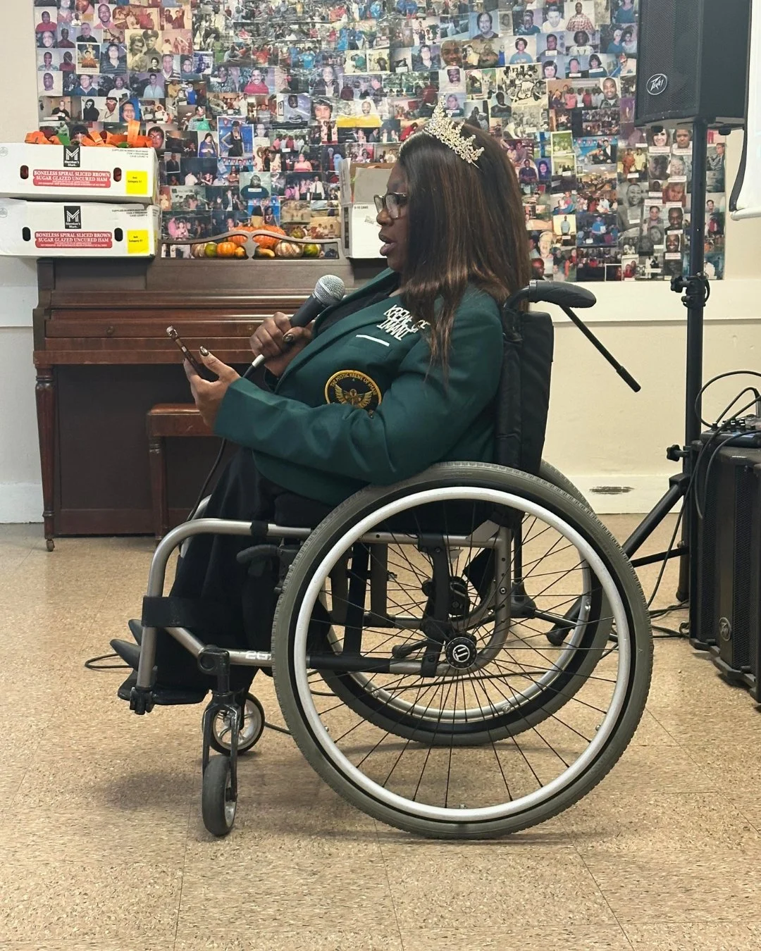 We were excited to welcome back the Mystic Krewe of Imani to our Conly Day Program and Frost Industries today! For this visit, Alicia Shaw, the Duchess of Promise for the Mystic Krewe of Imani, spoke to our Conly Day Program participants. We would li