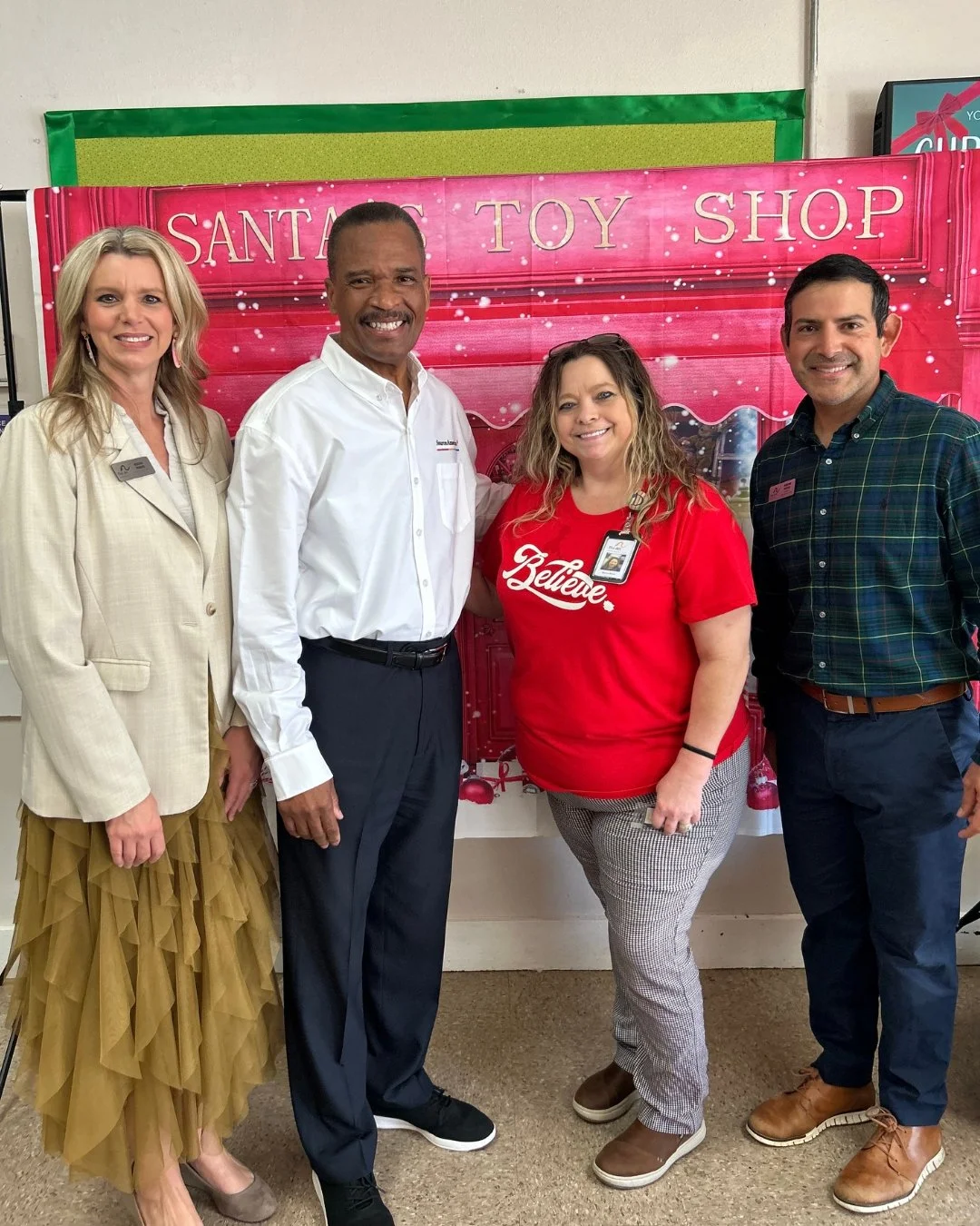 We would like to thank Barry Howard, from SourceAmerica, for visiting our Conly Day Program on Friday! He was able to meet some of the Conly Day Program participants, and he presented our Director of Employment and Habilitation Services, Demetrio Bot