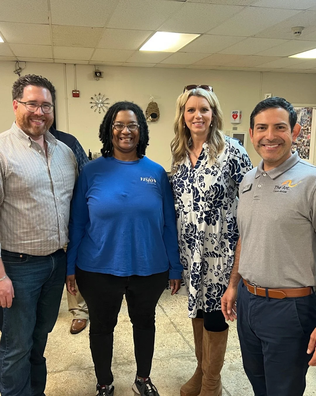 The Arc Caddo-Bossier was honored to welcome Dario Scalco, Executive Director of the Community Provider Association of Louisiana (CPAL), to Northwest Louisiana for a tour and an in-depth look at the services we provide.

His visit gave us the opportu
