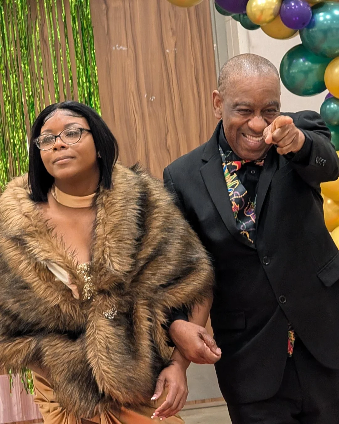 Last night some of the people we serve attended SPAR&rsquo;s Mardi Gras Ball!💜💚💛 We are grateful for SPAR and the way they truly care for the people we serve.

We would like to congratulate our very own Robert F. and Aisha S. for representing The 