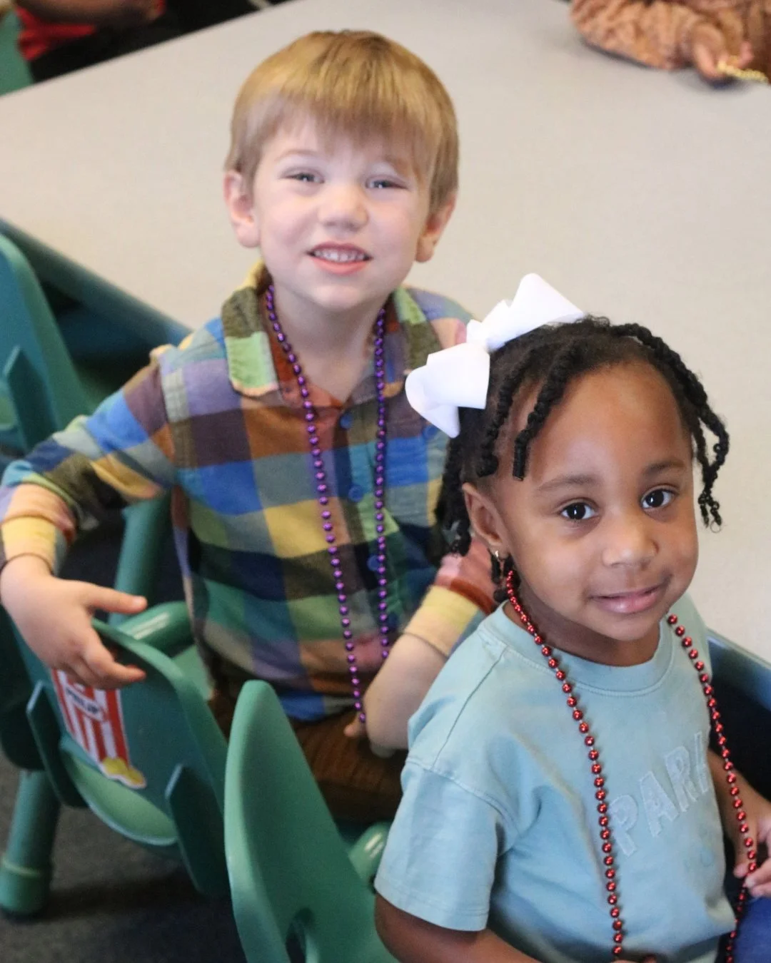 We would like to thank The Krewe of Elders for celebrating Mardi Gras at both of our Goldman School and Child Development Centers (located at Jordan St. and The Highland Center)!💜💚💛

If you are a local Krewe and would like to bring your Mardi Gras