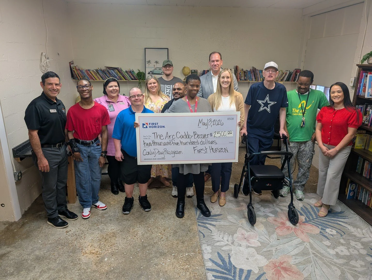 Thank you to First Horizon for their generous donation in support of our Conly Day Program. This week, members of their team visited Frost Industries for a tour and the opportunity to see the Conly Day Program in action. We&rsquo;re grateful for thei