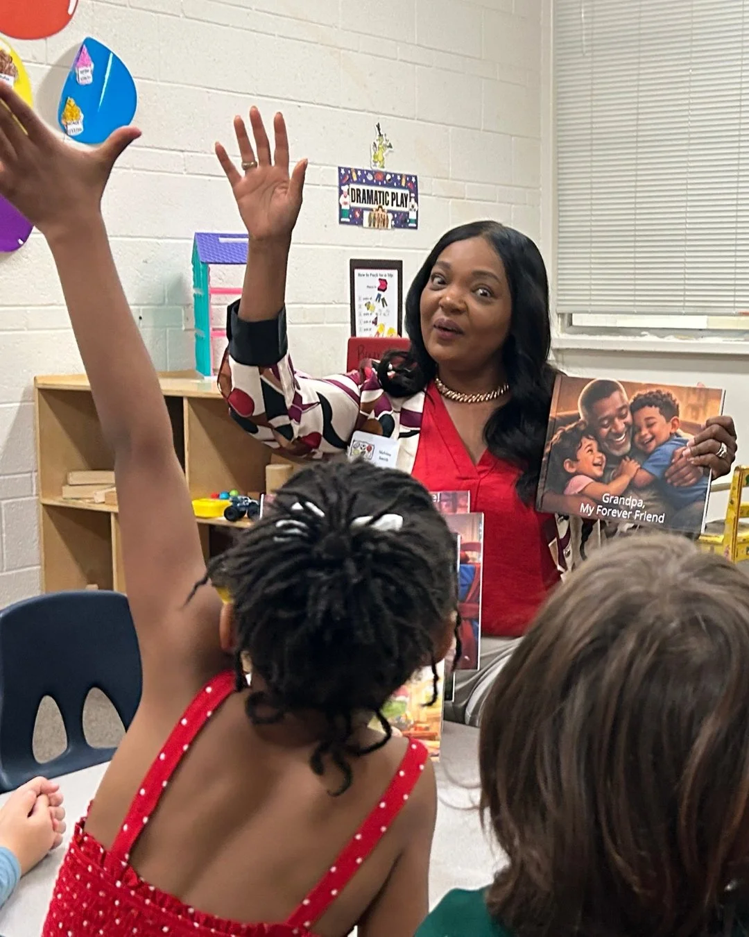 Yesterday we had our Reading is Fundamental: Everyone's an All Star event at both of our Goldman School and Child Development Centers!📚

This event was made possible by our community partners at First Methodist Church Shreveport. A huge thank you to