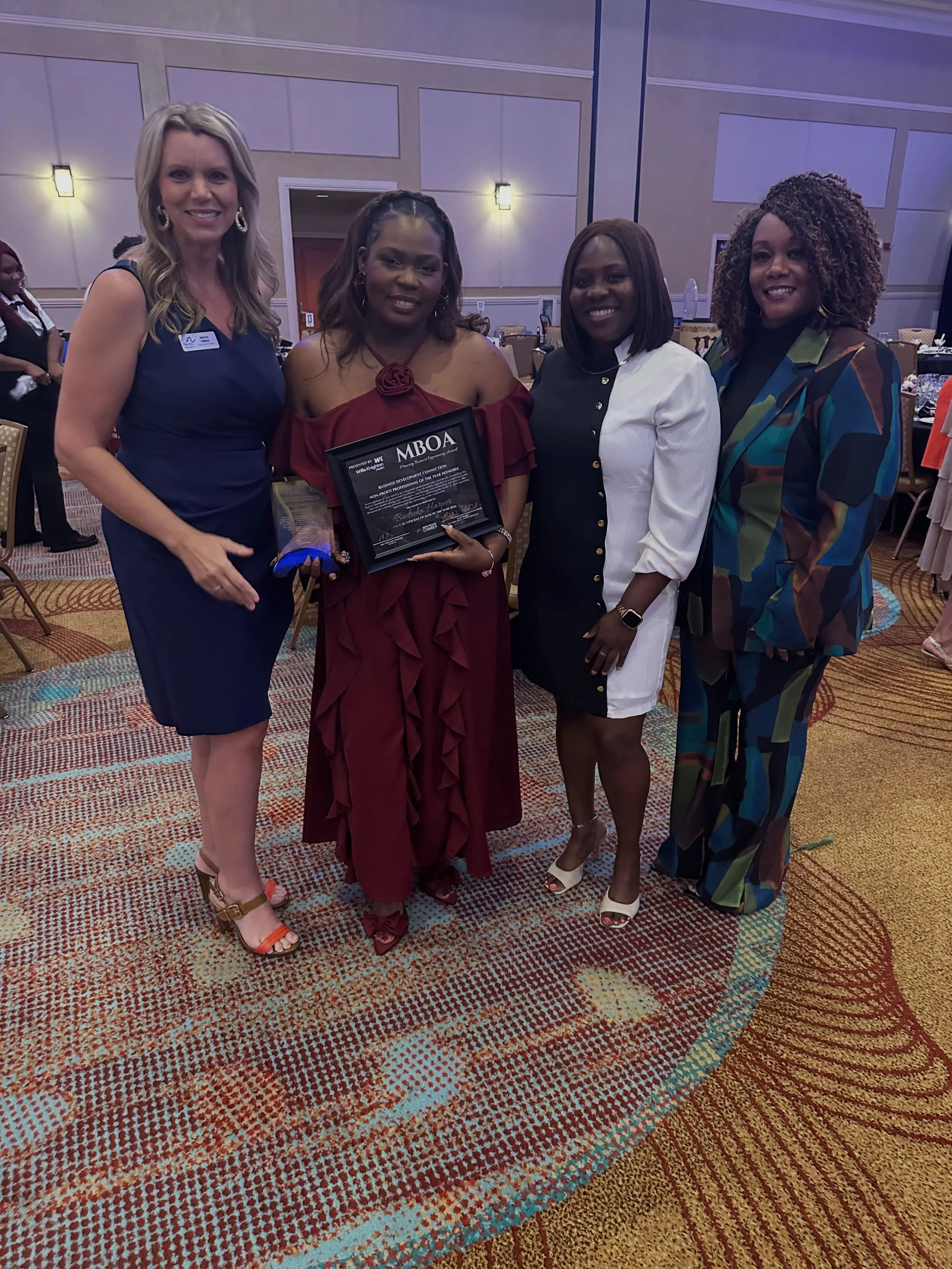 Congratulations to Badreka Harper, Administrative Operations Manager at The Arc Caddo-Bossier, on being named the overall 2026 Non-Profit Professional of the Year by the @shreveportchamberofcommerce Minority Business Opportunity Awards (MBOA)! 🎉✨

W