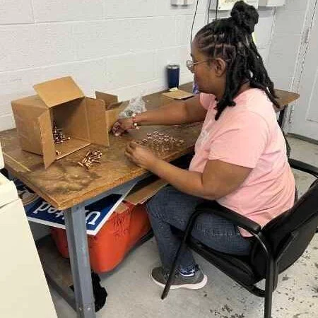 🔧 Did you know Frost Industries does specialized assembly work?

The Arc Caddo-Bossier's Frost Industries has always offered a variety of jobs for the people we serve, and one that often flies under the radar is our specialized assembly line. Since 