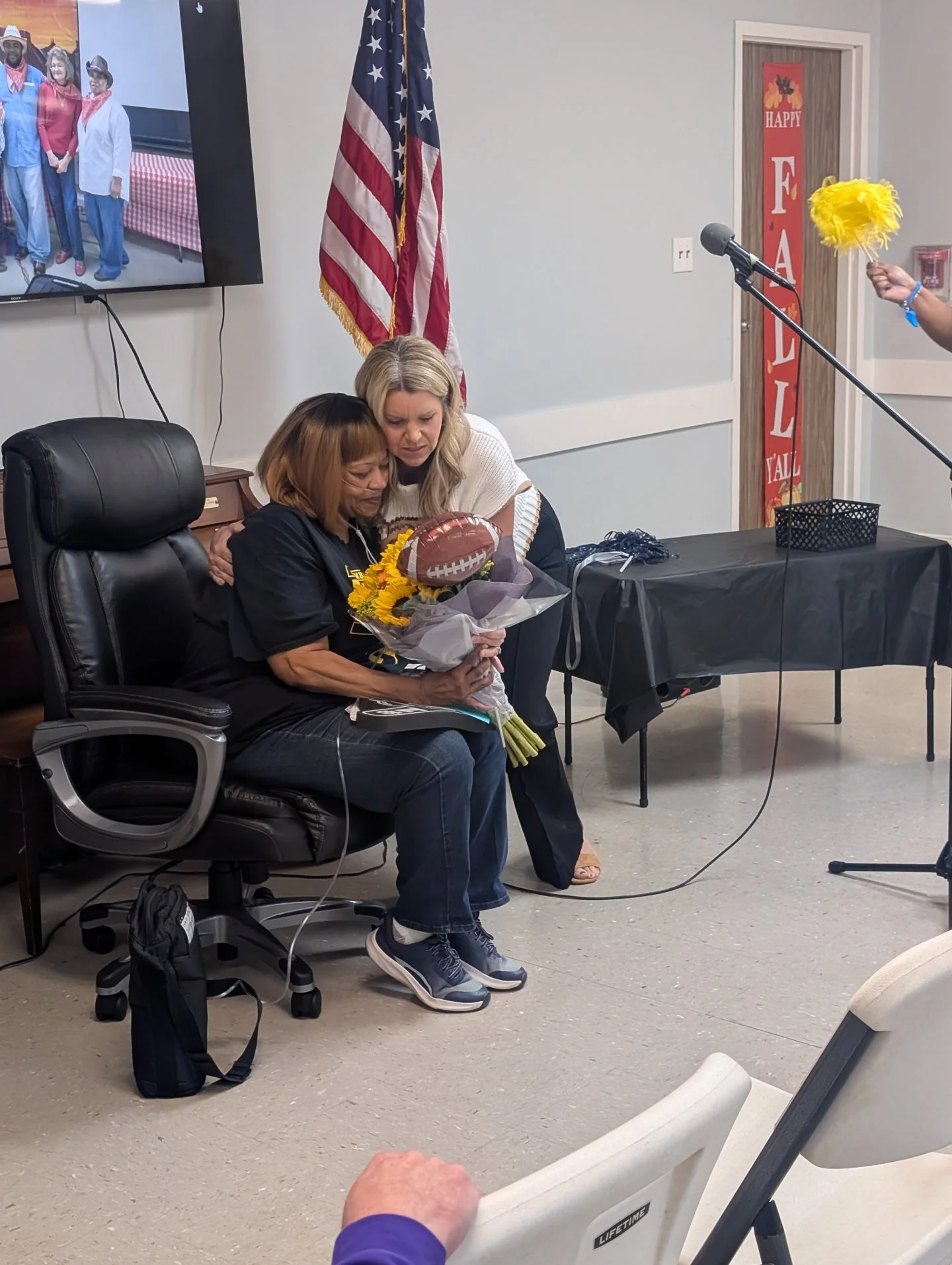 Happy retirement, Donnie Dumas! 🎉

For 24 years, Donnie has been part of the story of The Arc Caddo-Bossier, giving her time, commitment, and heart to our mission of building unlimited opportunities for people with disabilities.

Yesterday we gather