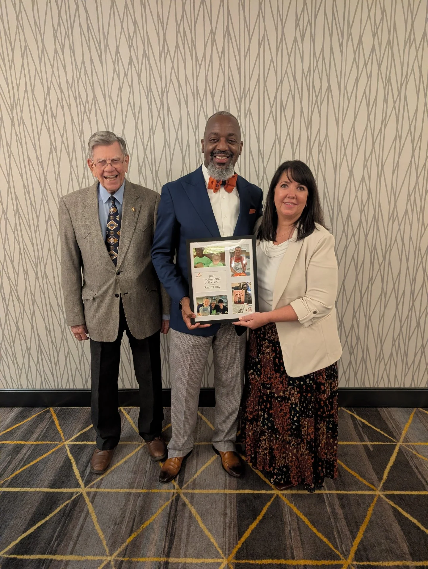 Congratulations to Ryant Craig, The Arc of Louisiana's Professional of the Year! 🏆🧡

Ryant started at The Arc Caddo-Bossier on June 20, 2002, as a Direct Support Worker. In 24 years, he has earned seven promotions, and in June 2026 he became Divisi