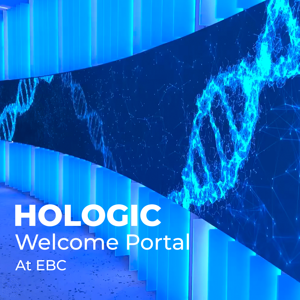 HOLOGIC Welcome Portal at EBC