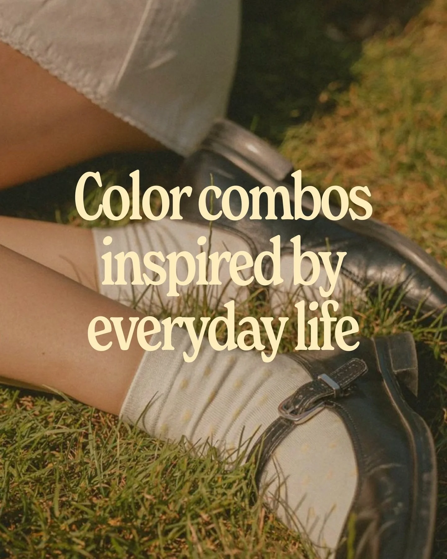 inspired by the simple beauties of everyday life 🍄🫶🏻

a reminder to stop and smell the roses, seeking beauty in the mundane 🦋

PT. 3 of the color series // save this for later and steal these color combos for your next project!