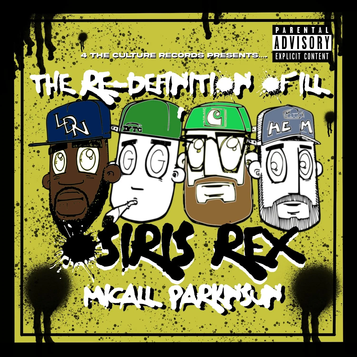 Osiris Rex X Micall Parknsun - " The Re-Definition of ill " - EP
12" Vinyl Release