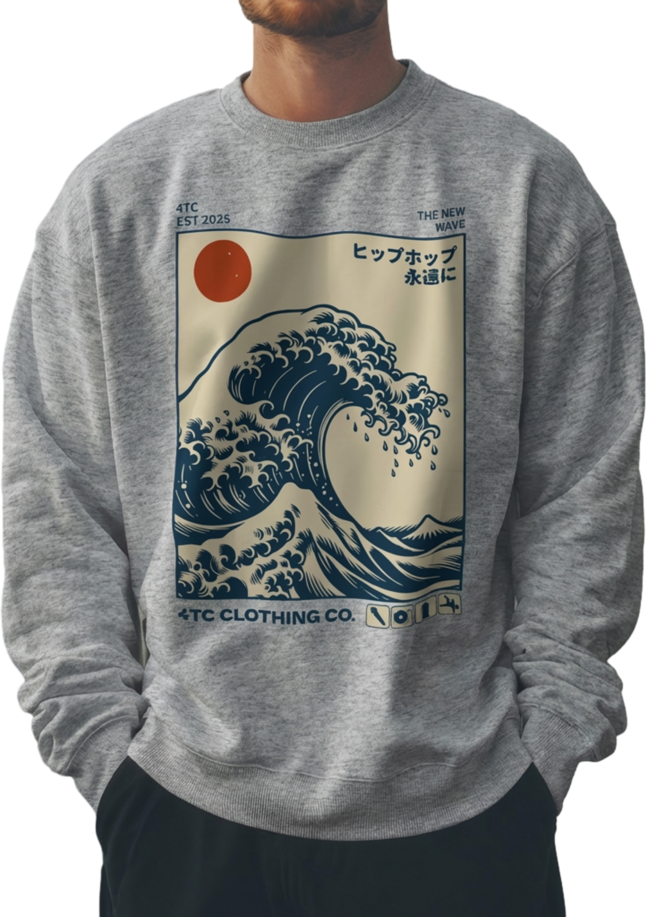 4TC The New Wave Heavyweight Sweater