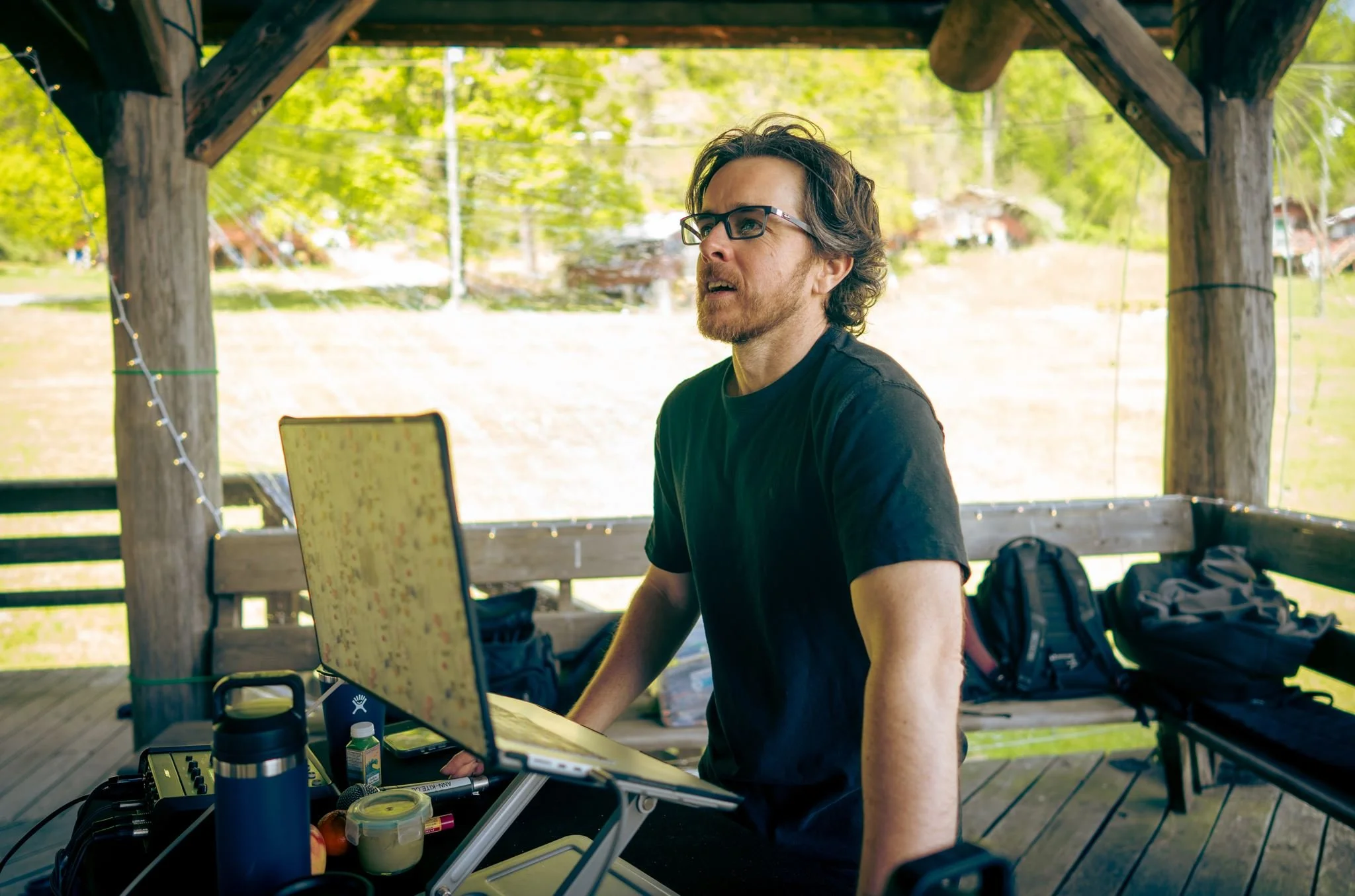 Anand Crossley, teacher and producer
