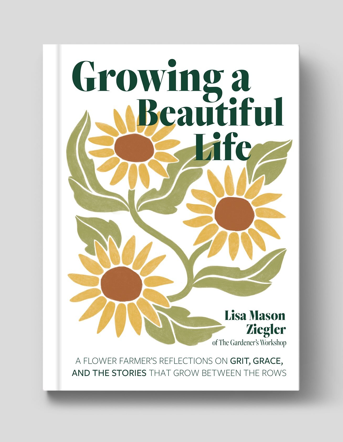 cover reveal for Growing a Beautiful Life by Lisa Mason Ziegler &bull; published by @quartobooksus and Art Direction by Anne Re &bull; scheduled to publish March 2027 💫 in book cover illustration, there are often many sketches made to explore what i