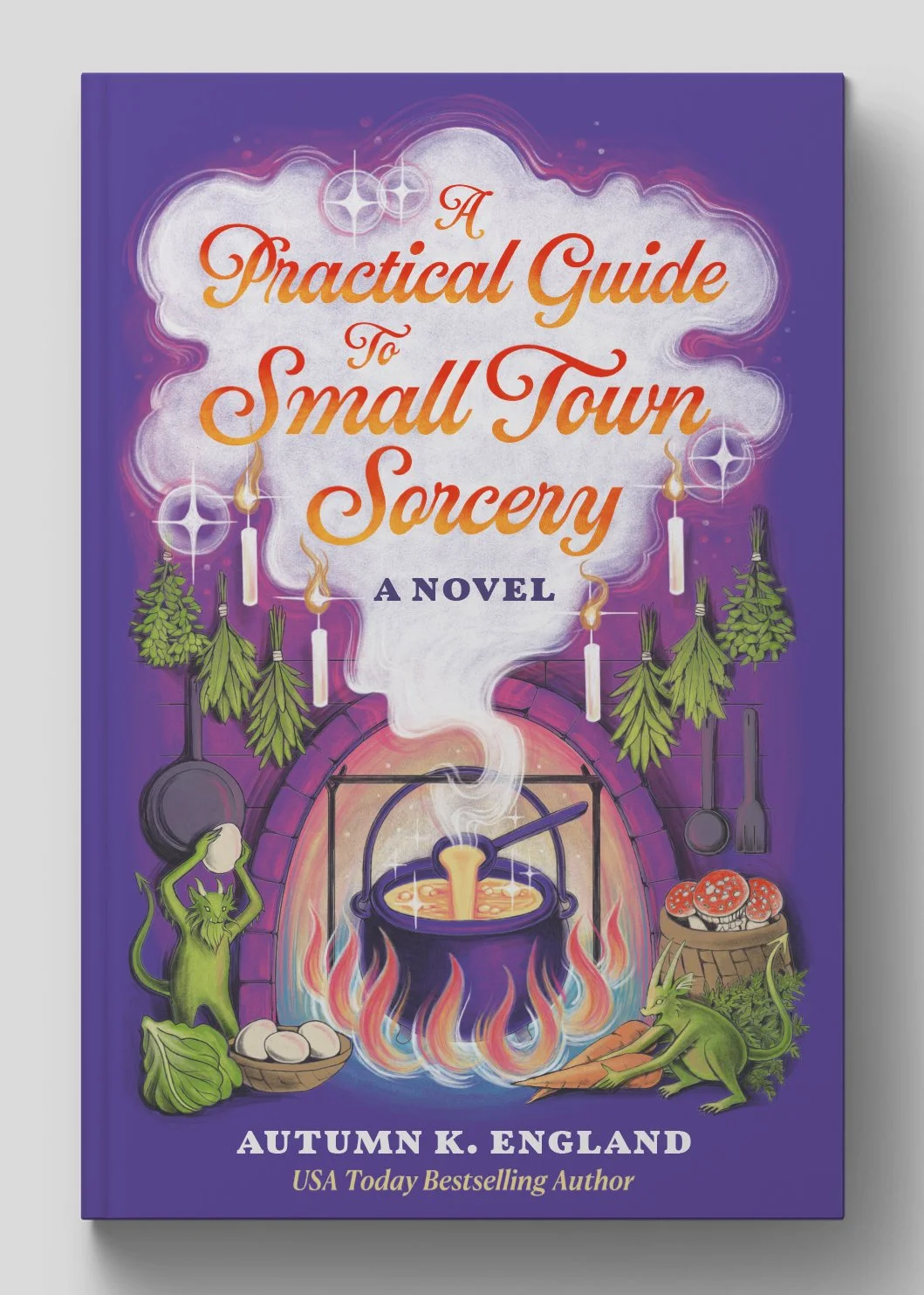 Book Cover Illustration for A Practical Guide to Small Town Sorcery