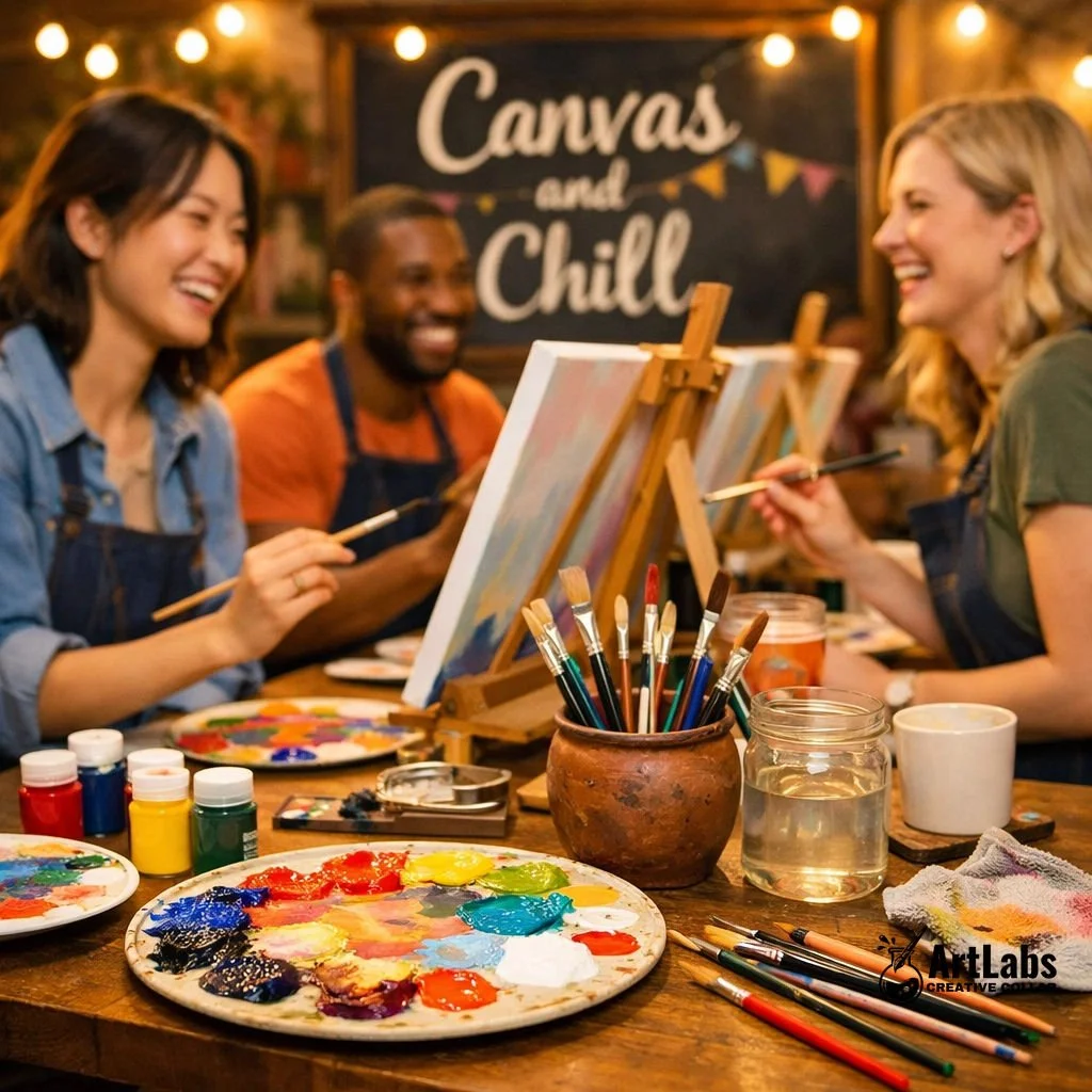Canvas and Chill Painting Lab | Scripps Ranch