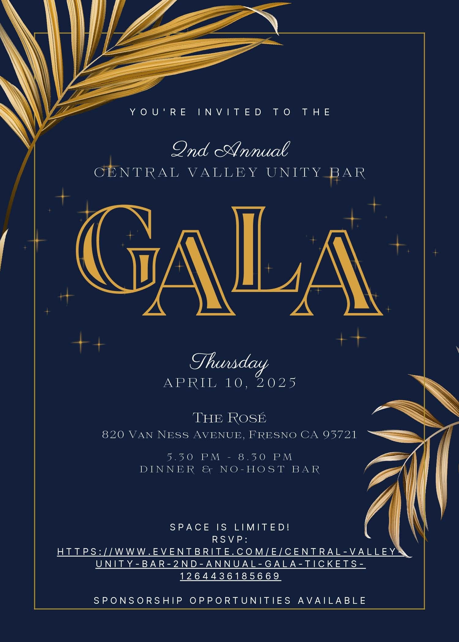 2nd Annual Central Valley Unity Bar Gala