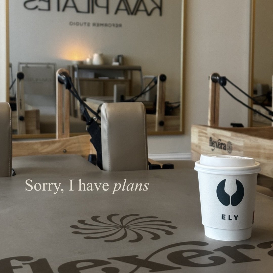 Slow Saturday&rsquo;s look like class with @alignwitheirren and a stop at @elywinestore_maynooth ☕️🧘🏼&zwj;♀️

An additional Reformer class has been added to the Saturday timetable: 12:00 Level 1 with &Egrave;irren

We LOVE adding extra slots for yo