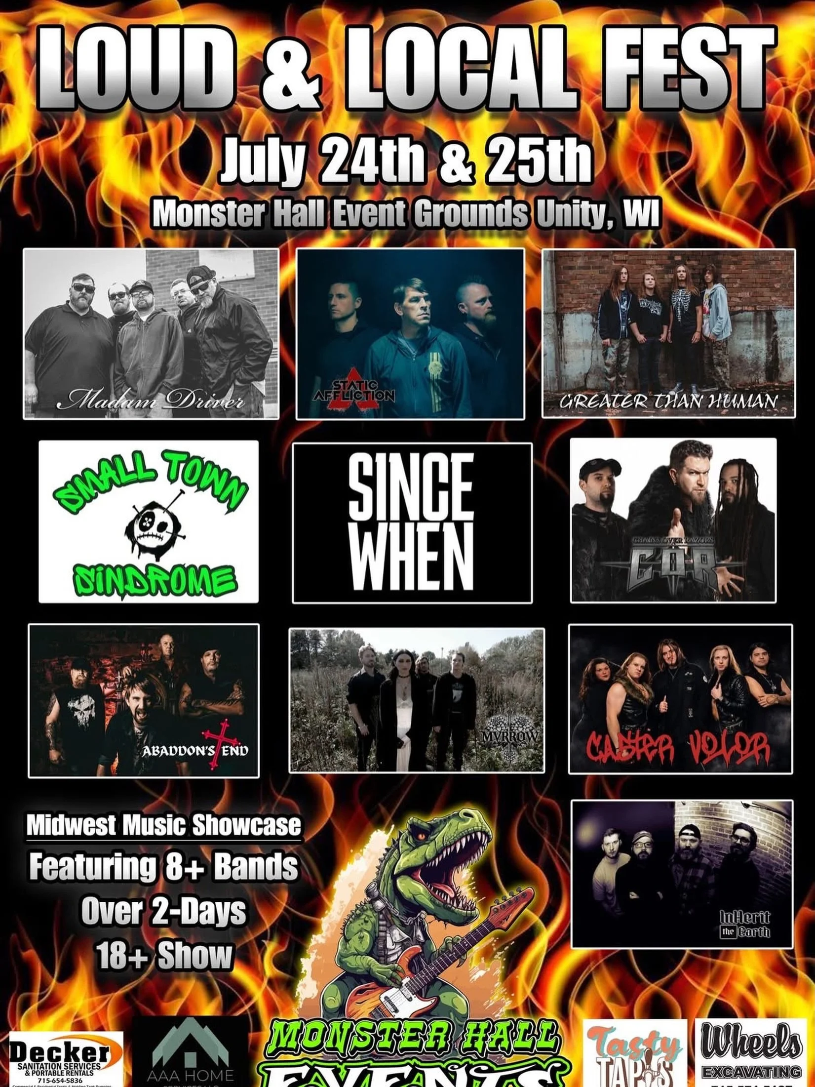 WHOS READY FOR THIS WEEKEND?!!!! We cannot wait to see your faces and melt your faces Unity!!! We play at 4:00PM and gates are at 3:00PM. Help us kick off this weekend right and let&rsquo;s rip it! Tickets can be found here below!

2 day link:
https: