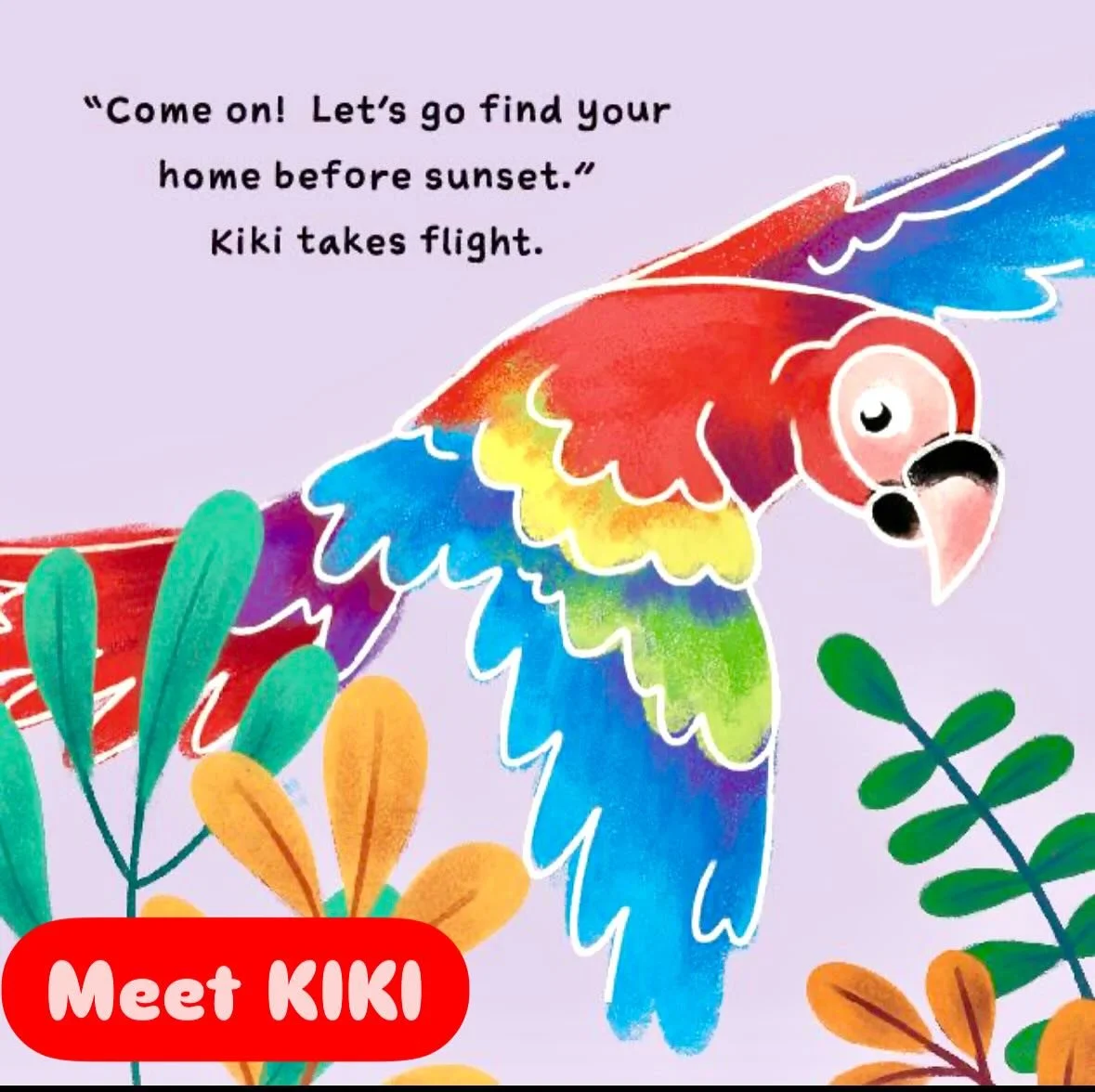 Meet KIKI - a &ldquo;pretty bird&rdquo; - always there when you need some guidance.
Join Kiki and MooMoo on their adventure to remember.