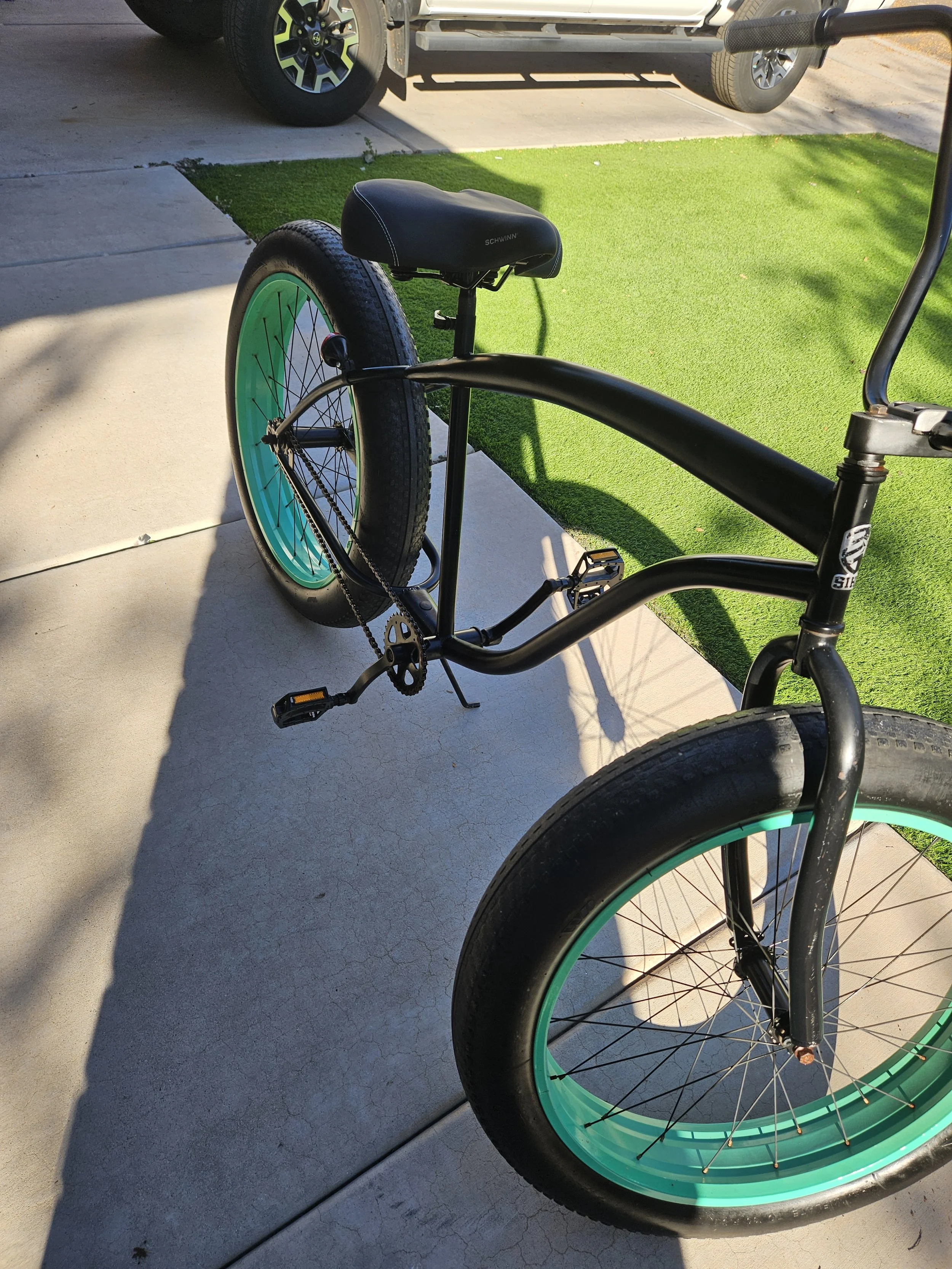 happiness is a new bike