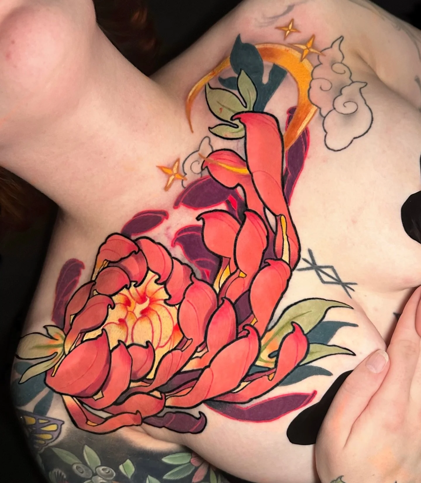 🌸 COVER-UP Chrysanthemum for Kellie 🌸