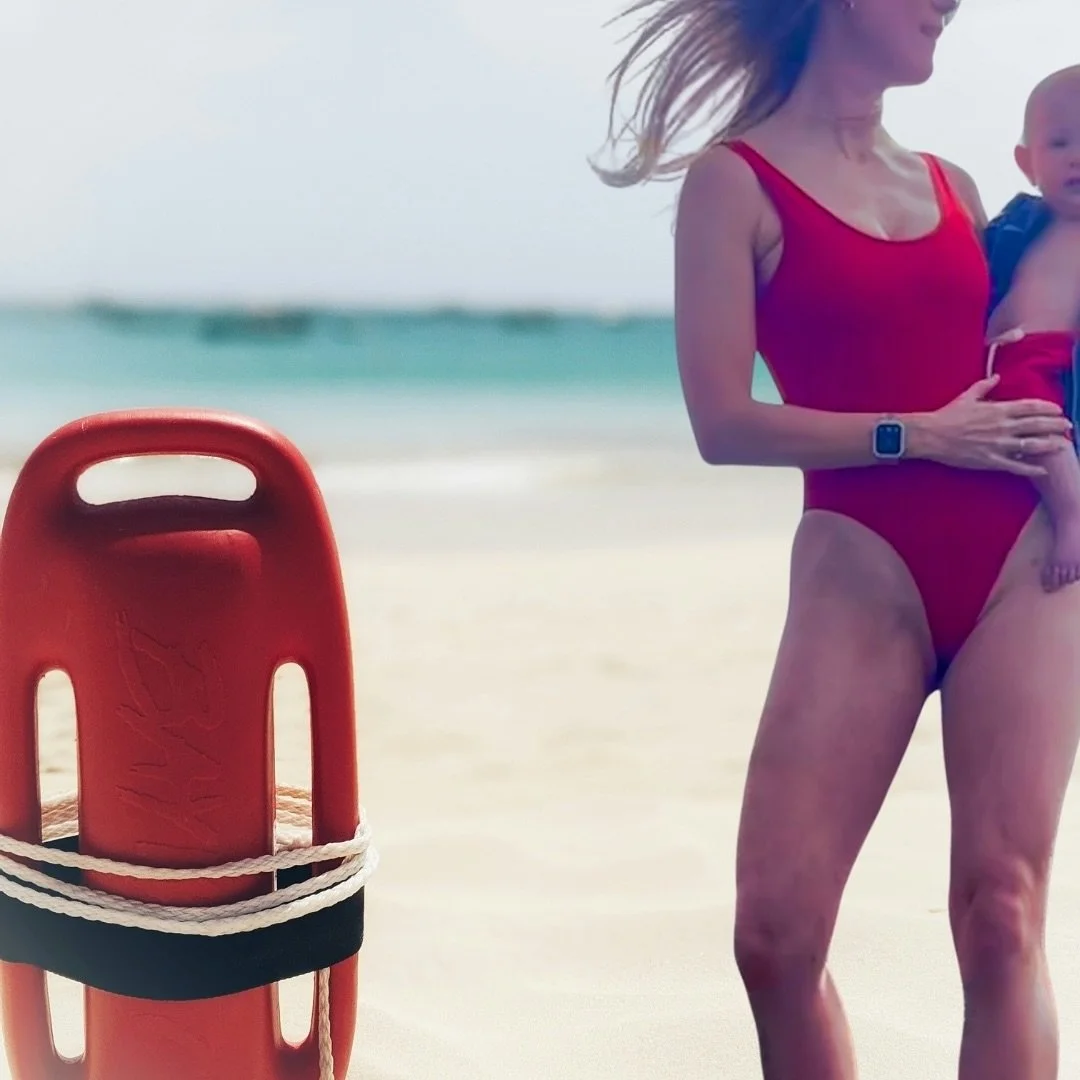 Baywatch, but make it Bebe.
Bold reds. Salt on your skin. Slow-motion beach runs (optional).
For every swimsuit sold from this collection, we’re donating $1 to Surf Life Saving NZ because real-life heroes deserve their moment too. ππ