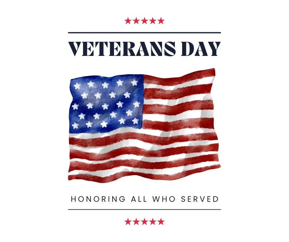 There are no words to truly appreciate our Veterans to the full extent they deserve. We encourage you to find one act of kindness or service you can do in honor of our Veterans today.