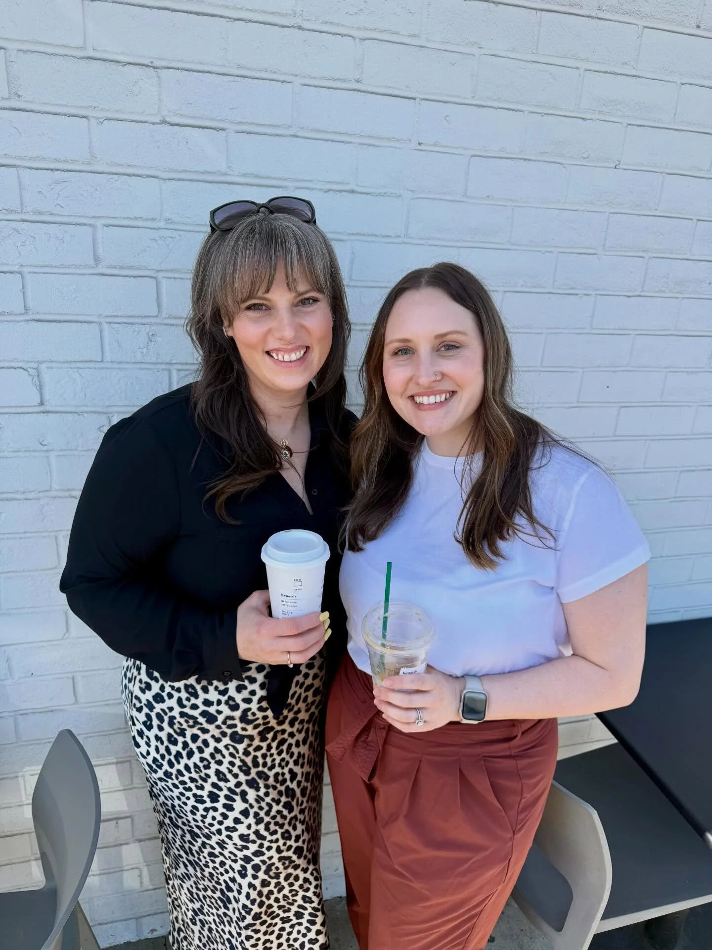 ✨Coffee break✨ after a day of inspections for these gals! Kayla is learning the ropes and getting that important hands on training to ensure she can perform inspections with confidence. #propertymanagement #team #coffeebreak #rentalmanagement #womeni