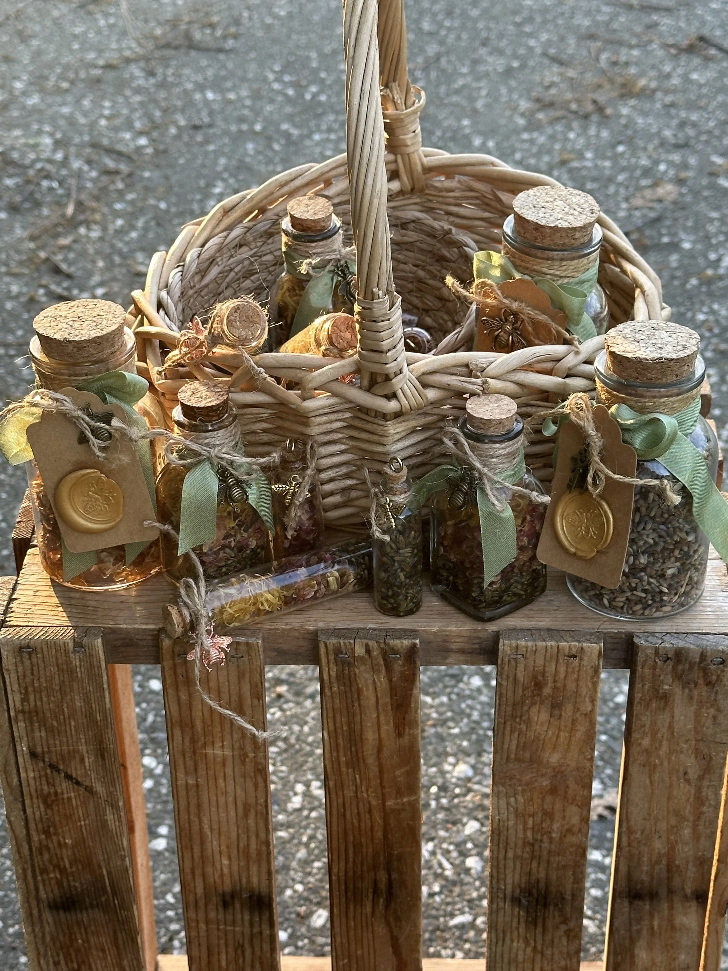 Botanical Sachet Phials by With Pins & Needles