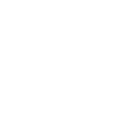 White briefcase icon with transparent background