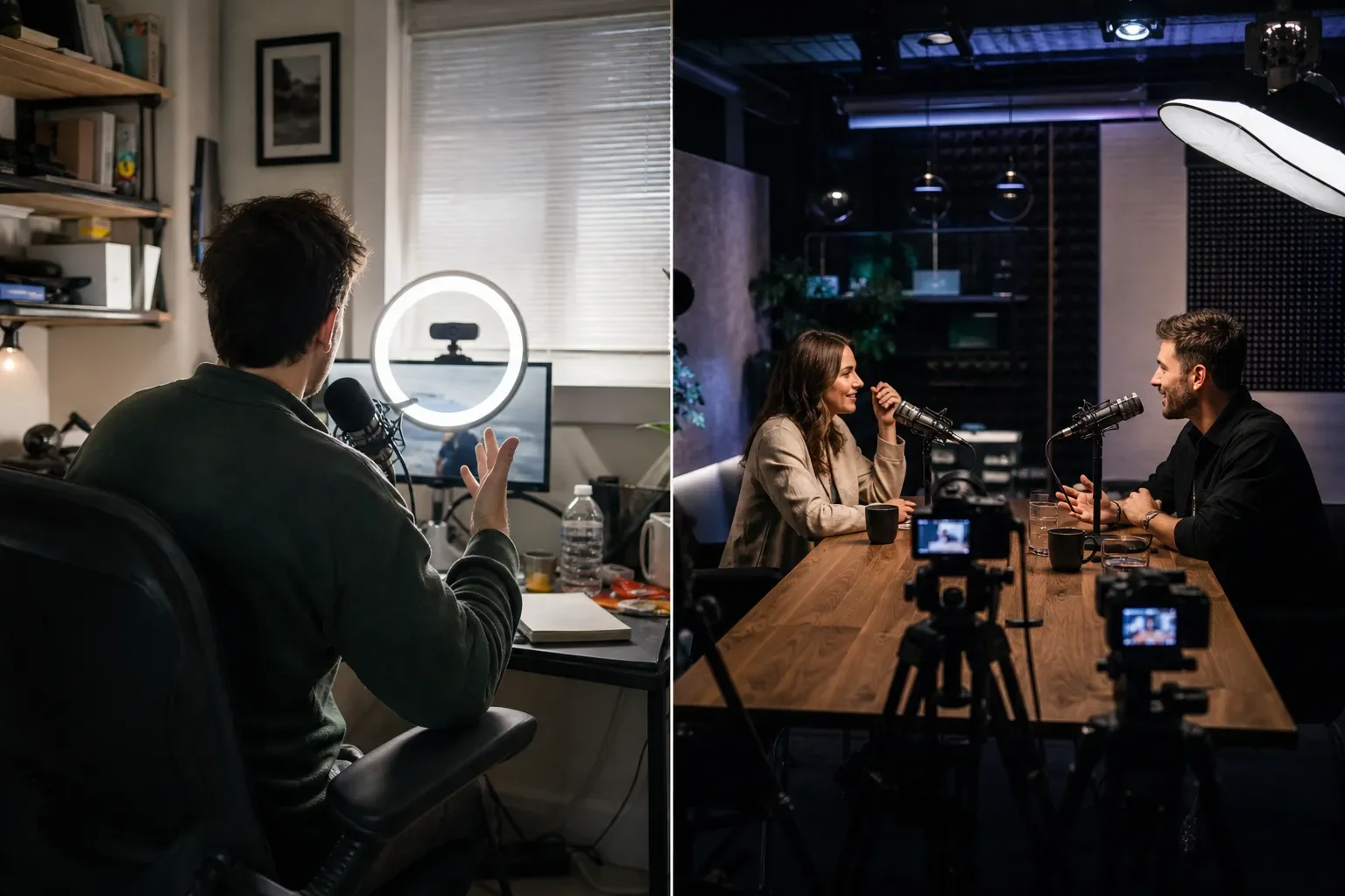 Home Podcast Studio vs Professional: The Real Cost Breakdown