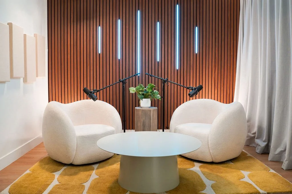 Copenhagen set with programmable blue LED lighting for a moody, cinematic look