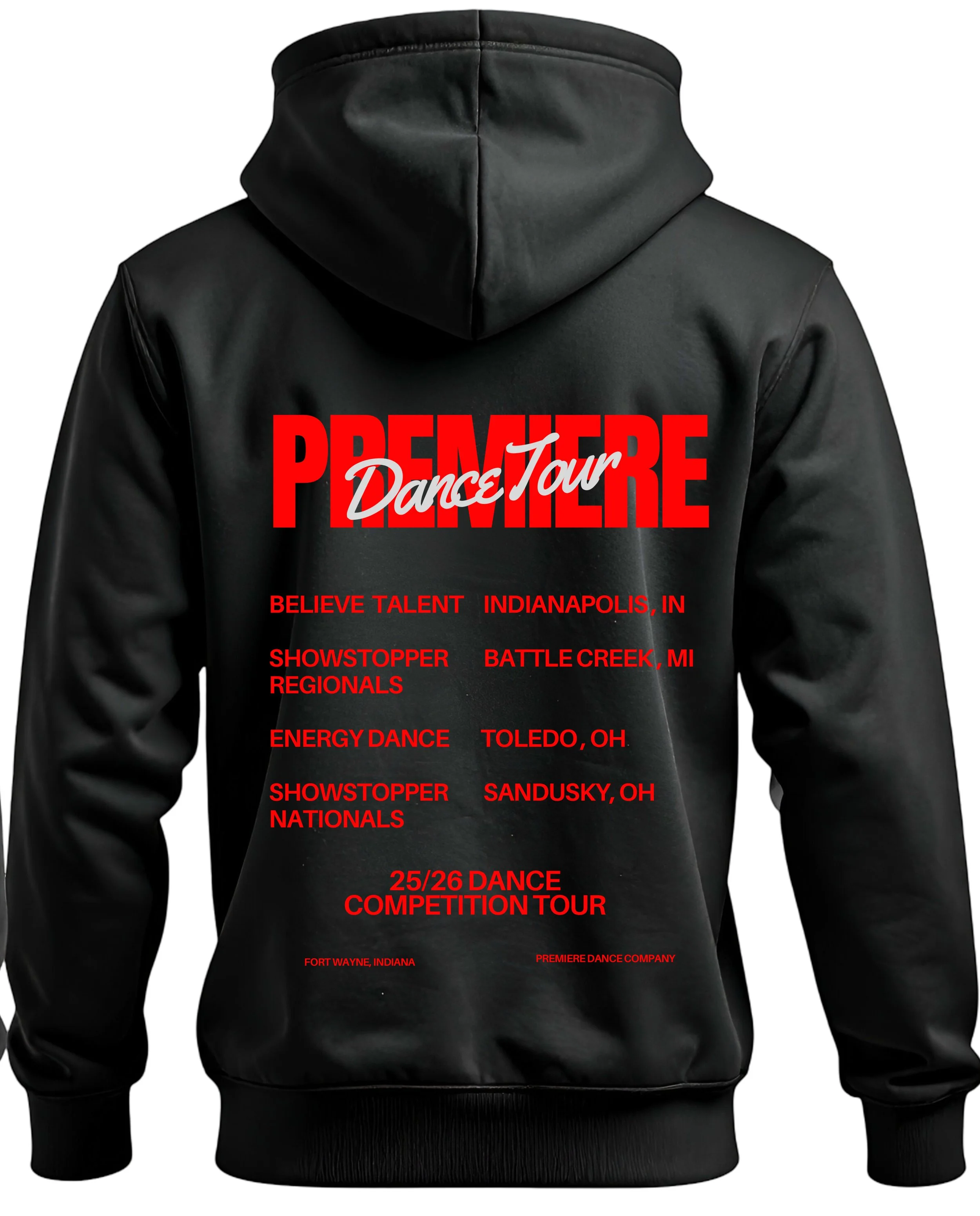 25/26 Premiere Dance Tour Hoodie