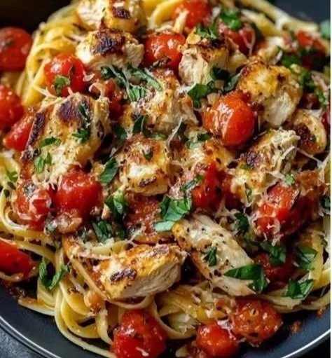 Bruschetta Chicken Pasta