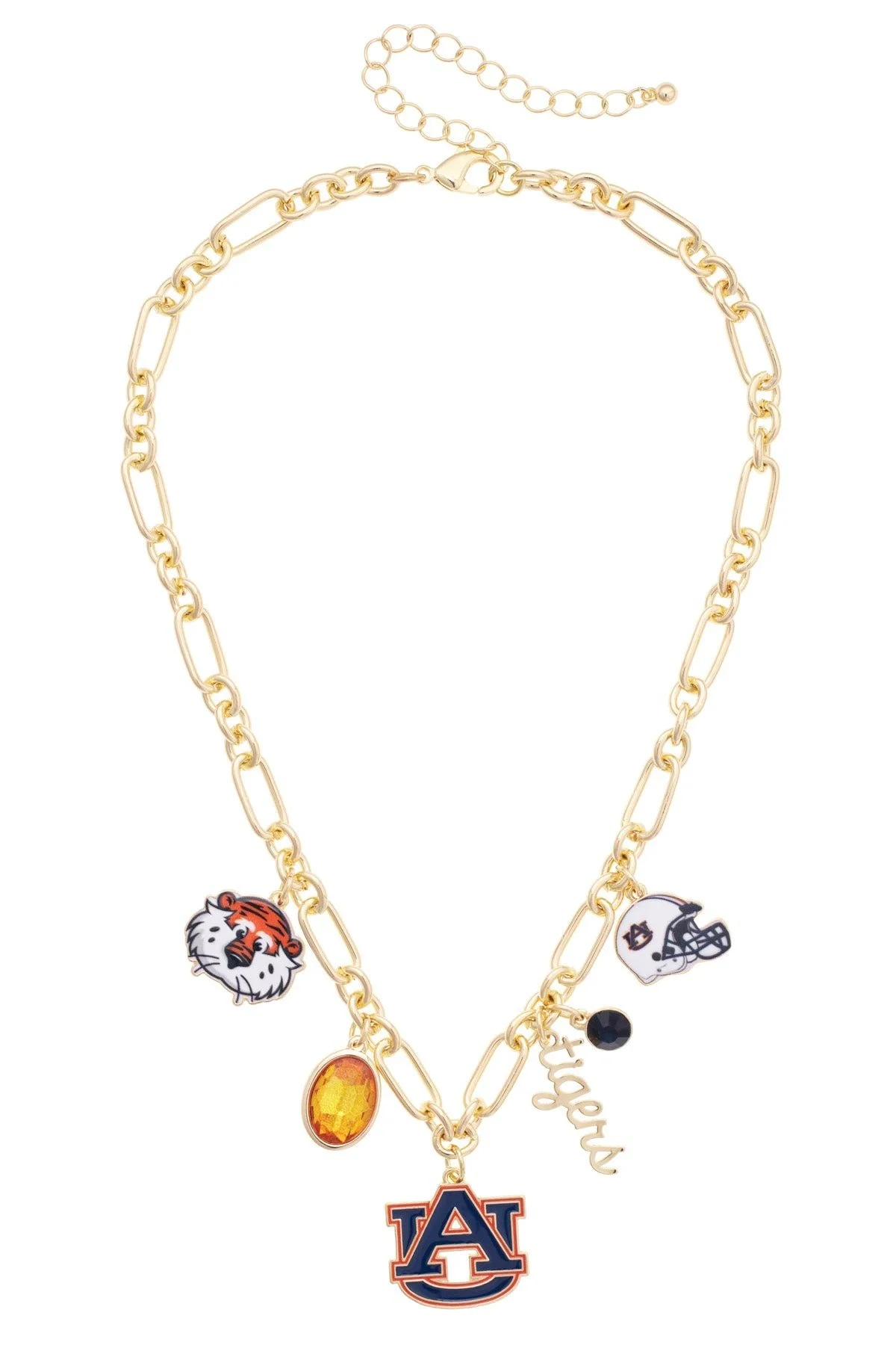 Auburn Tigers Gameday Charm Necklace