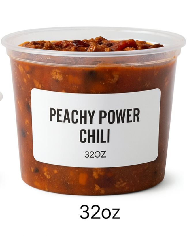 Peachy Power Chili