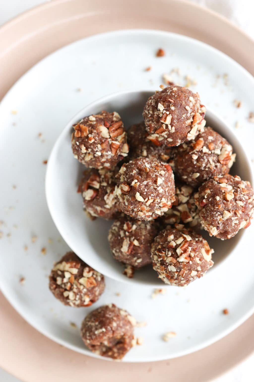 Caramel Pecan Protein Bites