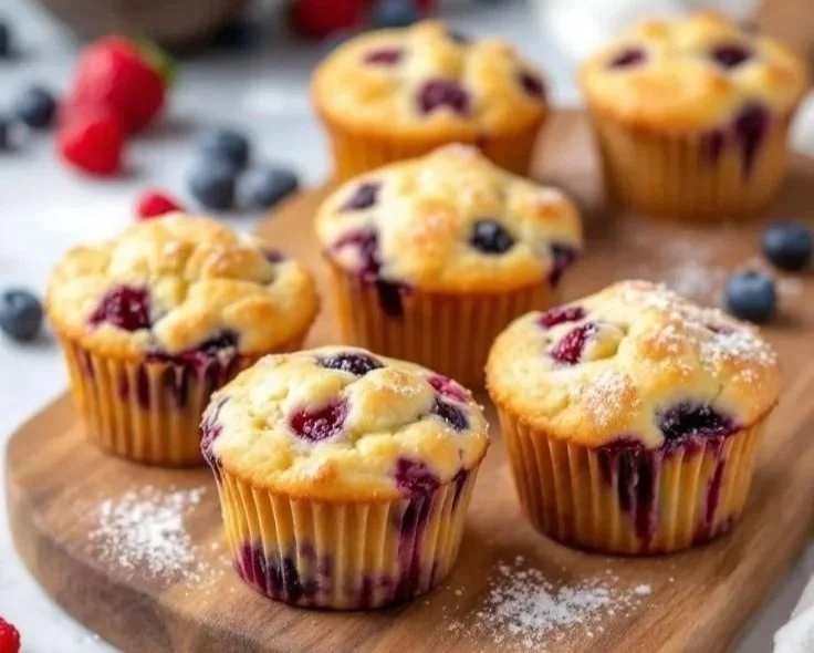Berry Boost Protein Muffins