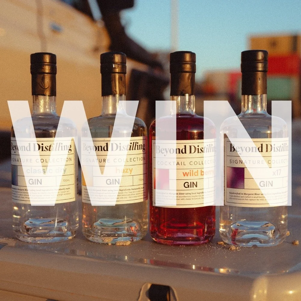 Head over to our Facebook page for your chance to win two bottles from @beyonddistilling's core gin range, plus two tickets to UnWined Subiaco!
Competition closes midnight Monday 31 August!
#UnWinedSubiaco #UnWinedEventsWA #seesubiaco #perthevents #p