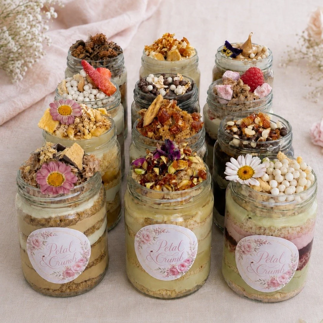 Sweeten your UnWined Subiaco visit with @petal.and.crumbs, Sweeten your UnWined Subiaco visit with Petal &amp; Crumb, bringing restaurant-style dessert jars, barista-made coffee, cold brew and boozy specialty hot chocolates to Market Square Park. The