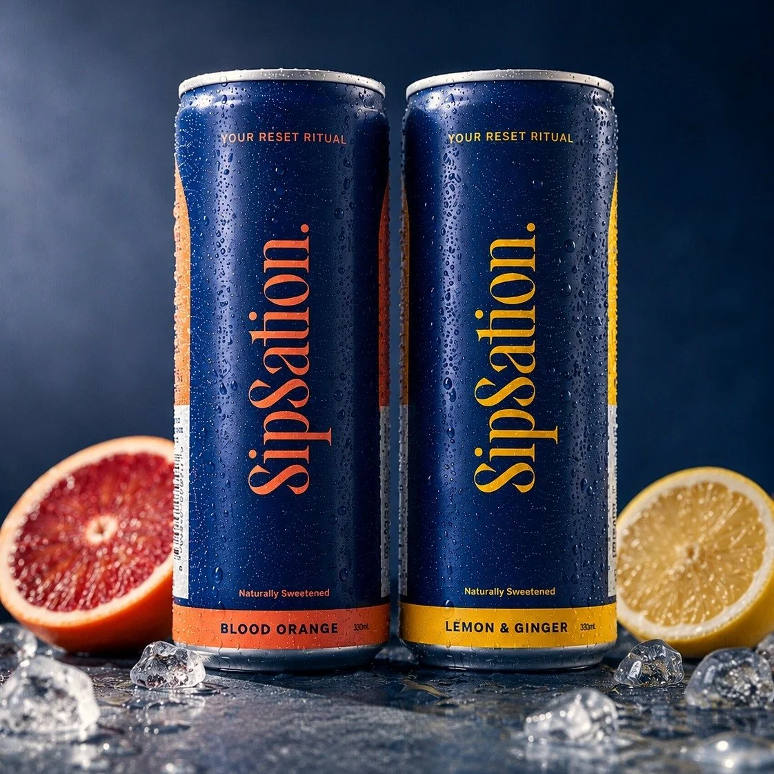 @drinksipsation will be bringing a refreshing non-alcoholic option to UnWined Subiaco, serving their Perth-made sparkling drinks in Blood Orange and Lemon &amp; Ginger. Made with L-theanine, adaptogens and electrolytes, @drinksipsation is the perfect